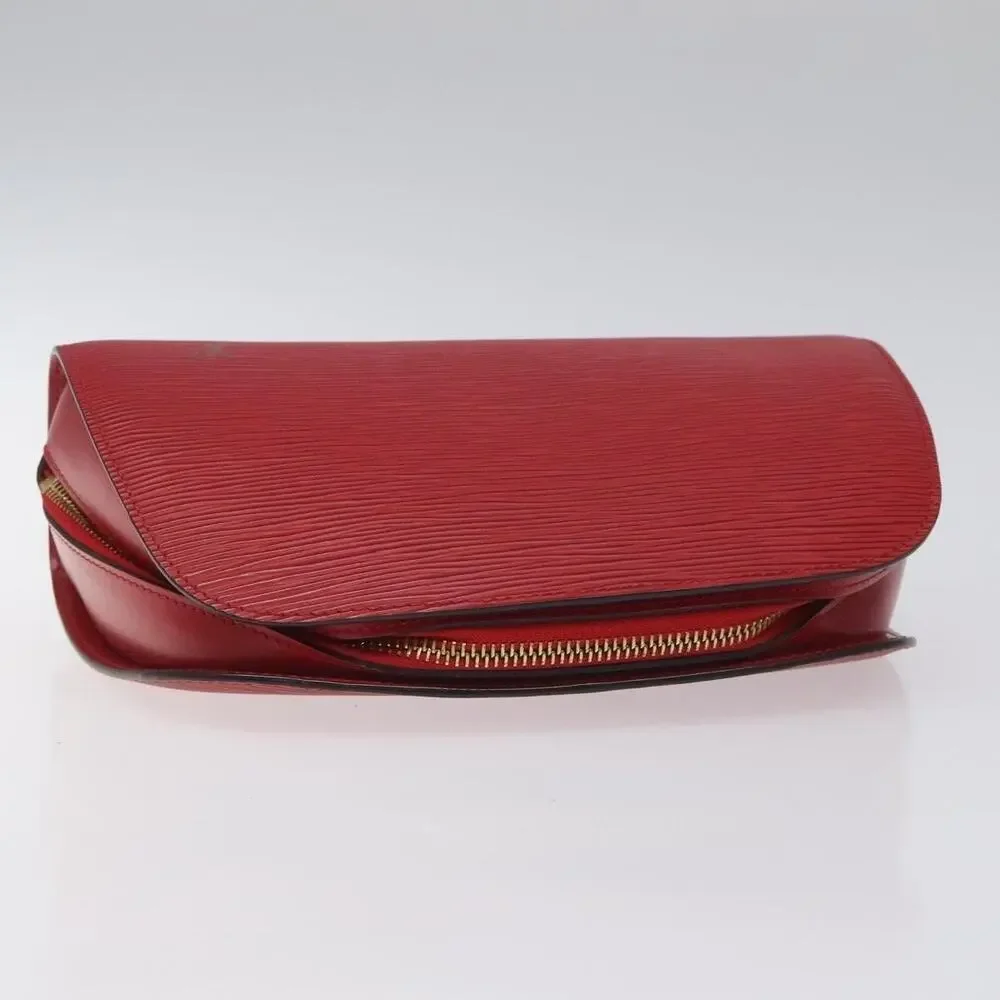 Louis Vuitton Epi Dauphine MM Pouch Red